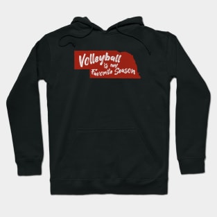 Nebraska Volleyball is My Favorite Season Hoodie